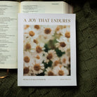 Joy That Endures Bible Study 307 Home Accessories by THE DAILY GRACE CO, featuring a book with a decorative cover and inspiring design.