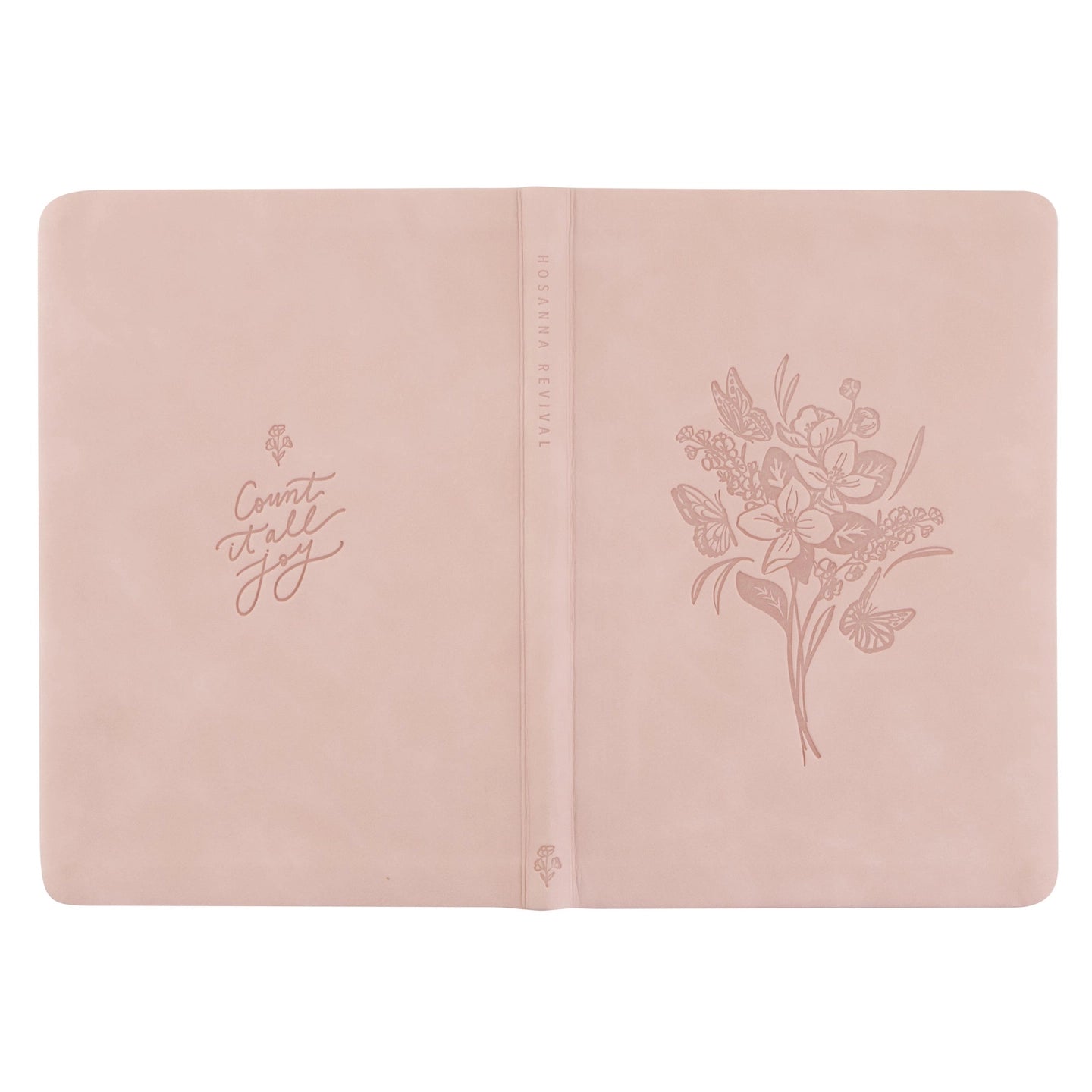 HOSANNA REVIVAL Shiloh Theme notebook with decorative cover, 218 other accessories, featuring floral and artistic design elements.