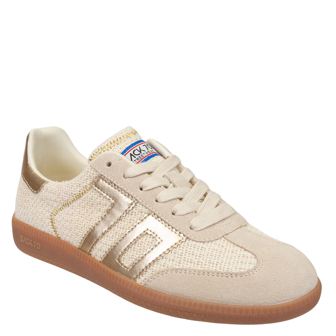 BACK70 IUTA 2512 Sneakers in Gold - Be You Boutique
