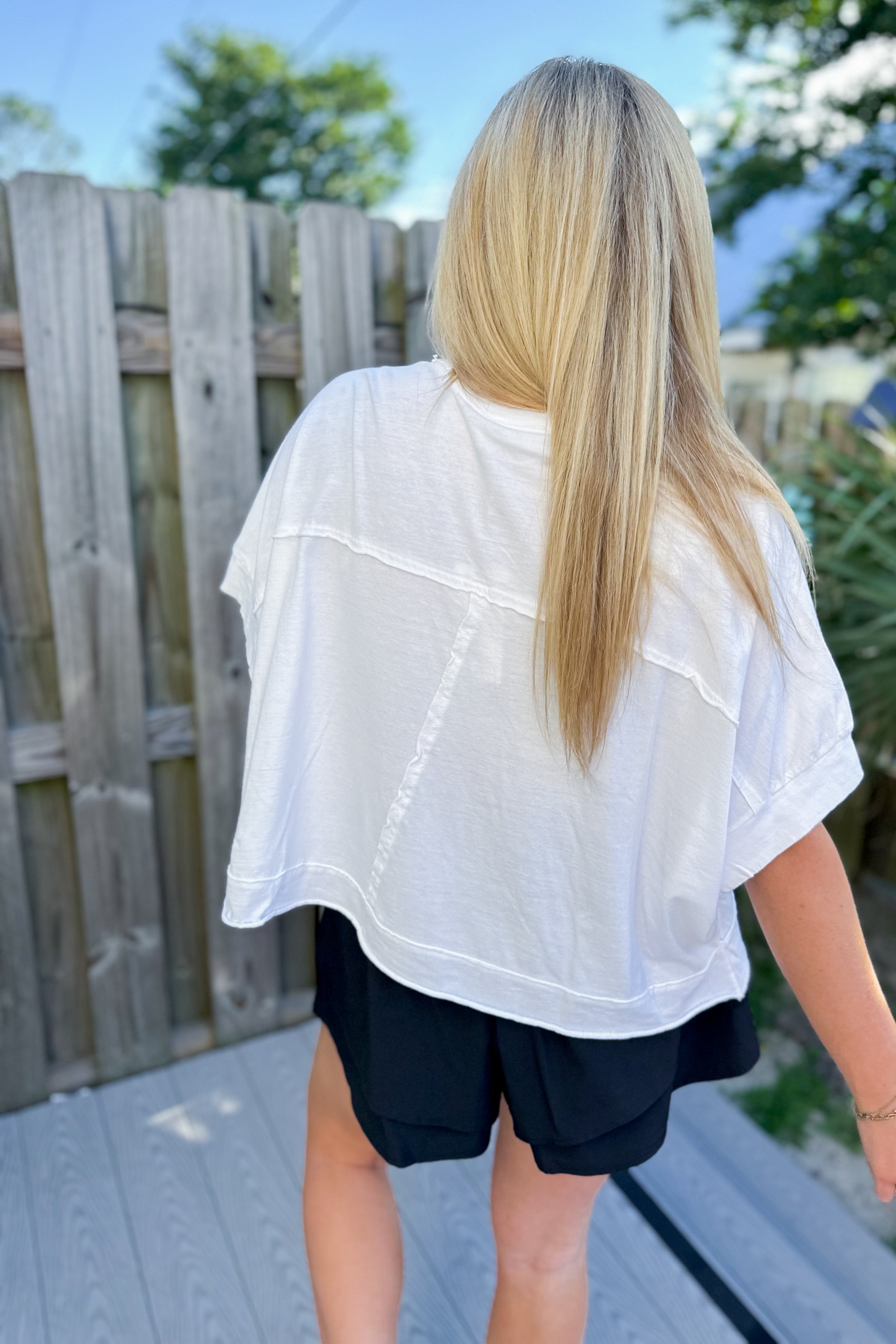 Jalyn Oversized Washed Crop Comfy Knit Top - Be You Boutique