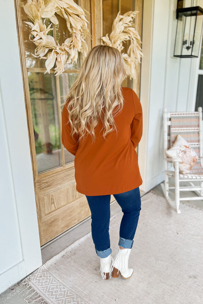 Chester Long Sleeve Solid Color Boyfriend Blazer - Be You Boutique