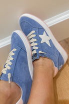 Vintage Havana Denisse 19 Blue Suede Sneaker - Be You Boutique