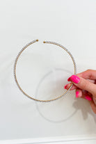 Chansutt Luxe Tennis Necklace GOLD - Be You Boutique