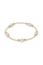 Enewton 6mm Pearl Purpose Dignity Gold Bracelet - Be You Boutique