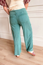 Bradley Mineral Washed Terry Knit Wide Leg Pants - Be You Boutique
