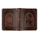 ESV Palma Theme Journaling Bible by HOSANNA REVIVAL featuring decorative floral accents and journaling space on high-quality paper