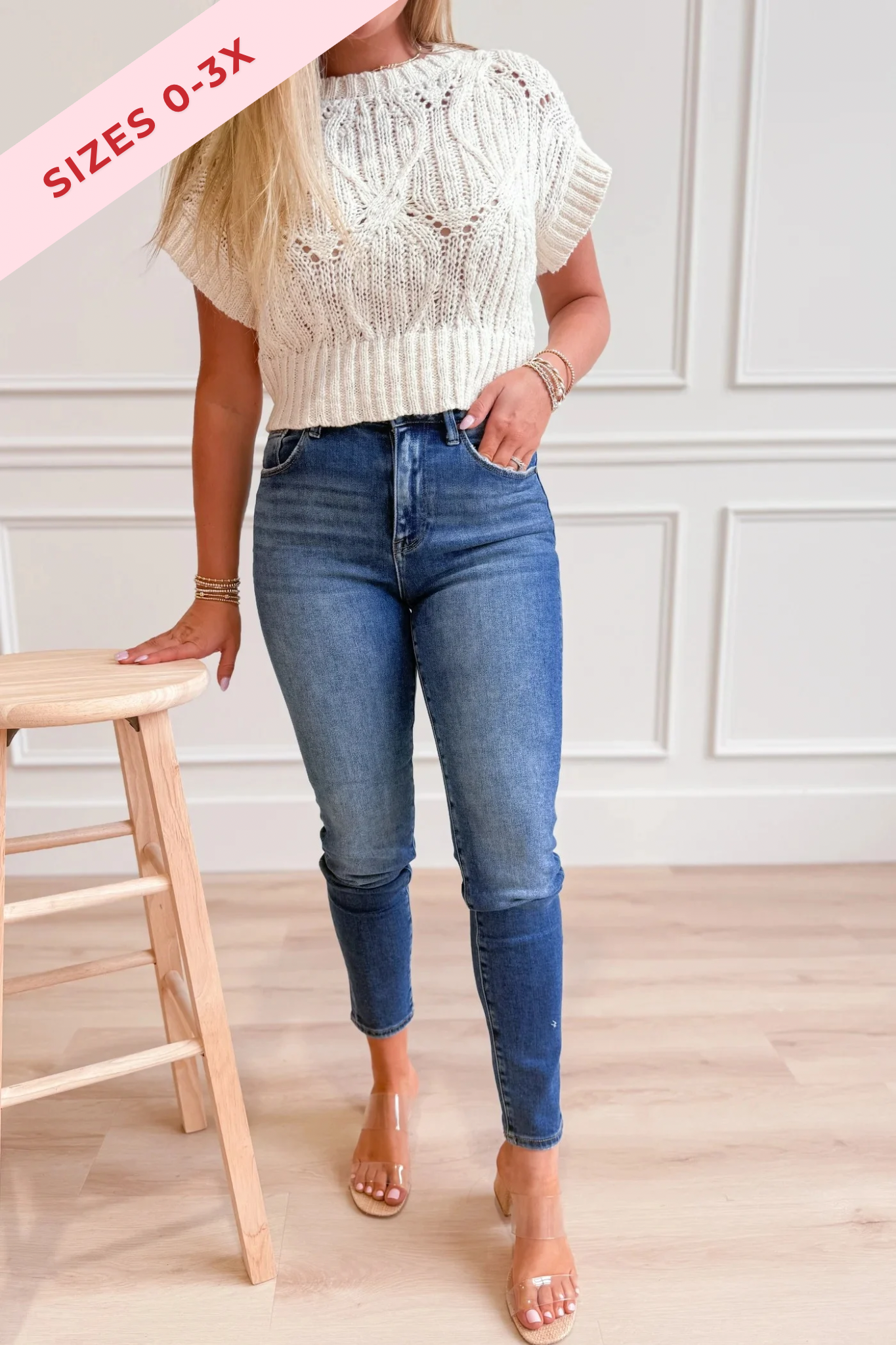 Risen Edie High Rise Basic Skinny Jeans [1-3X] - Be You Boutique