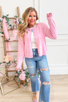 Jameson Striped Button Up Cardigan - Be You Boutique