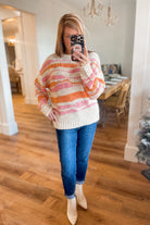 Manny Multi Color Casual Knit Sweater Top - Be You Boutique