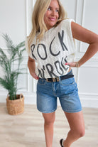 Rock n Roll Sweater Top - Be You Boutique