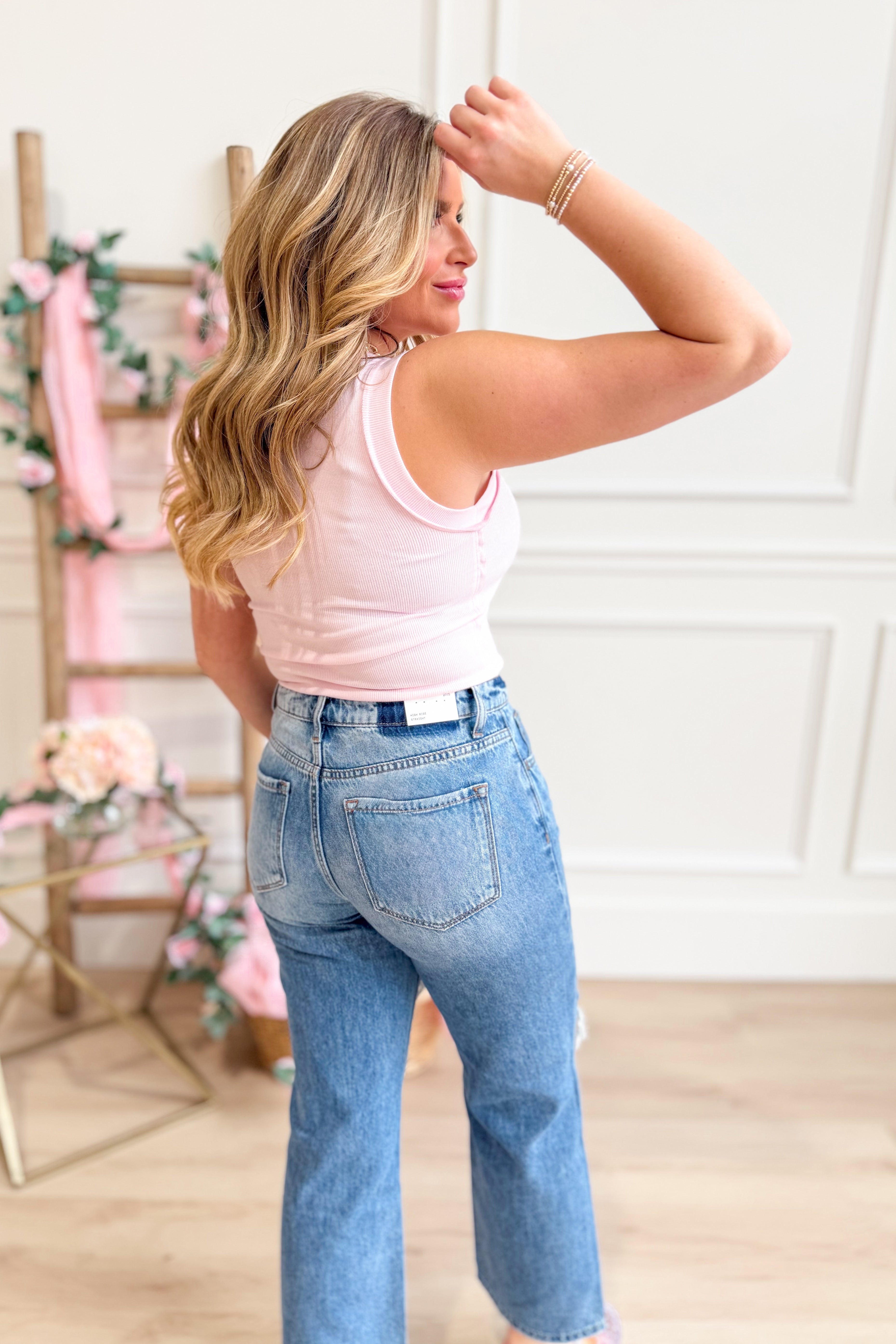 Alice Seam Detail Tank Top - Be You Boutique