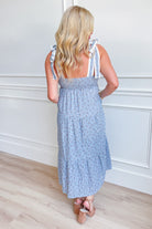 Betsy Floral Gingham Tie Strap Dress - Be You Boutique
