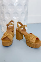 SODA Teacup Platform Block Heel - Be You Boutique