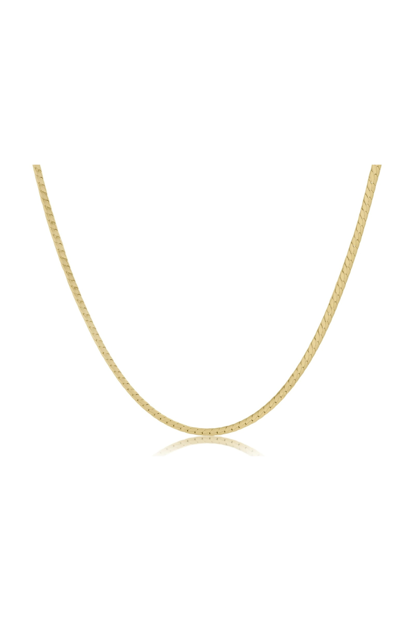Enewton Herringbone Gold Chain Necklace - Be You Boutique