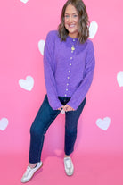 Luna Button Down Cardigan Top - Be You Boutique