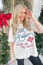 DAYDREAMER Willie Nelson Always On My Mind Merch Tee - Be You Boutique