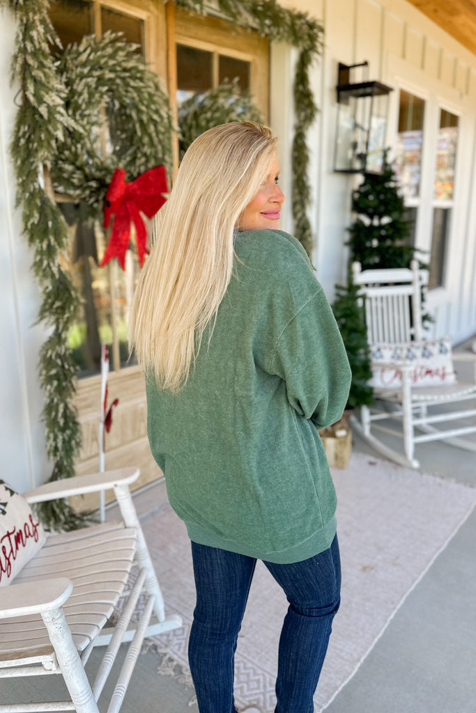 Delores Long Sleeve Oversized Top - Be You Boutique