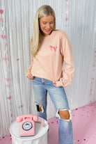 She Is You Valentine Long Sleeve Graphic Sweatshirt  *FINAL SALE* - Be You Boutique