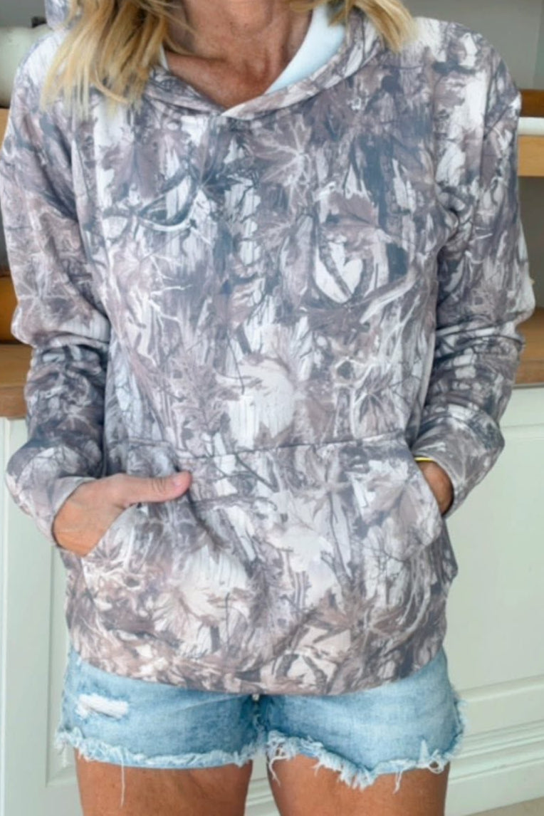 Camo Signature Fleece Hooded Sweatshirt - Be You Boutique