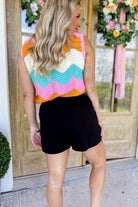 Frances Elastic Waist Pull On Shorts - Be You Boutique