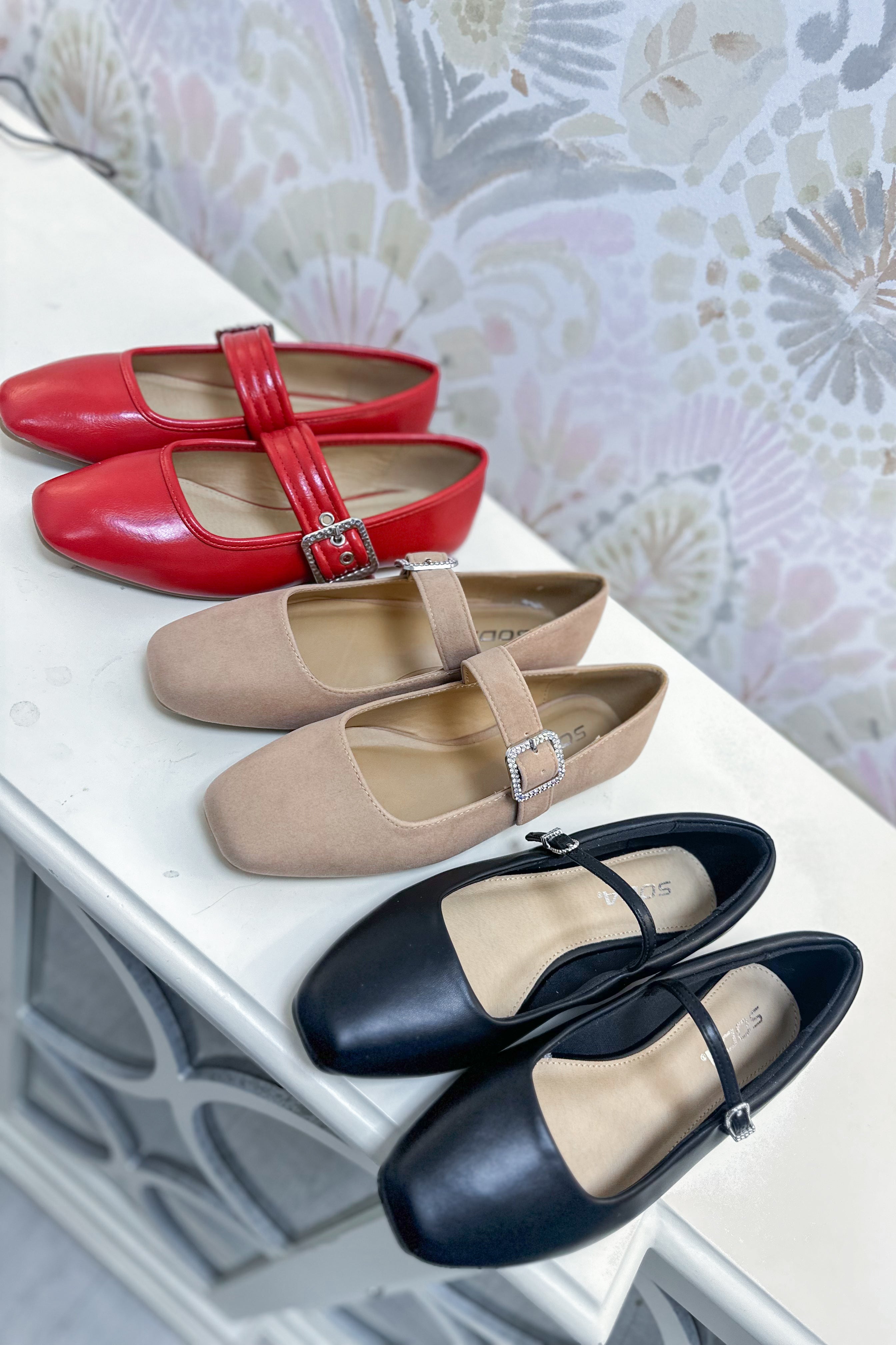 Soda Tully Casual Mary Jane Flat - Be You Boutique