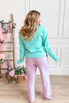 Roy Raw Edge Button Down Sweater Cardigan - Be You Boutique