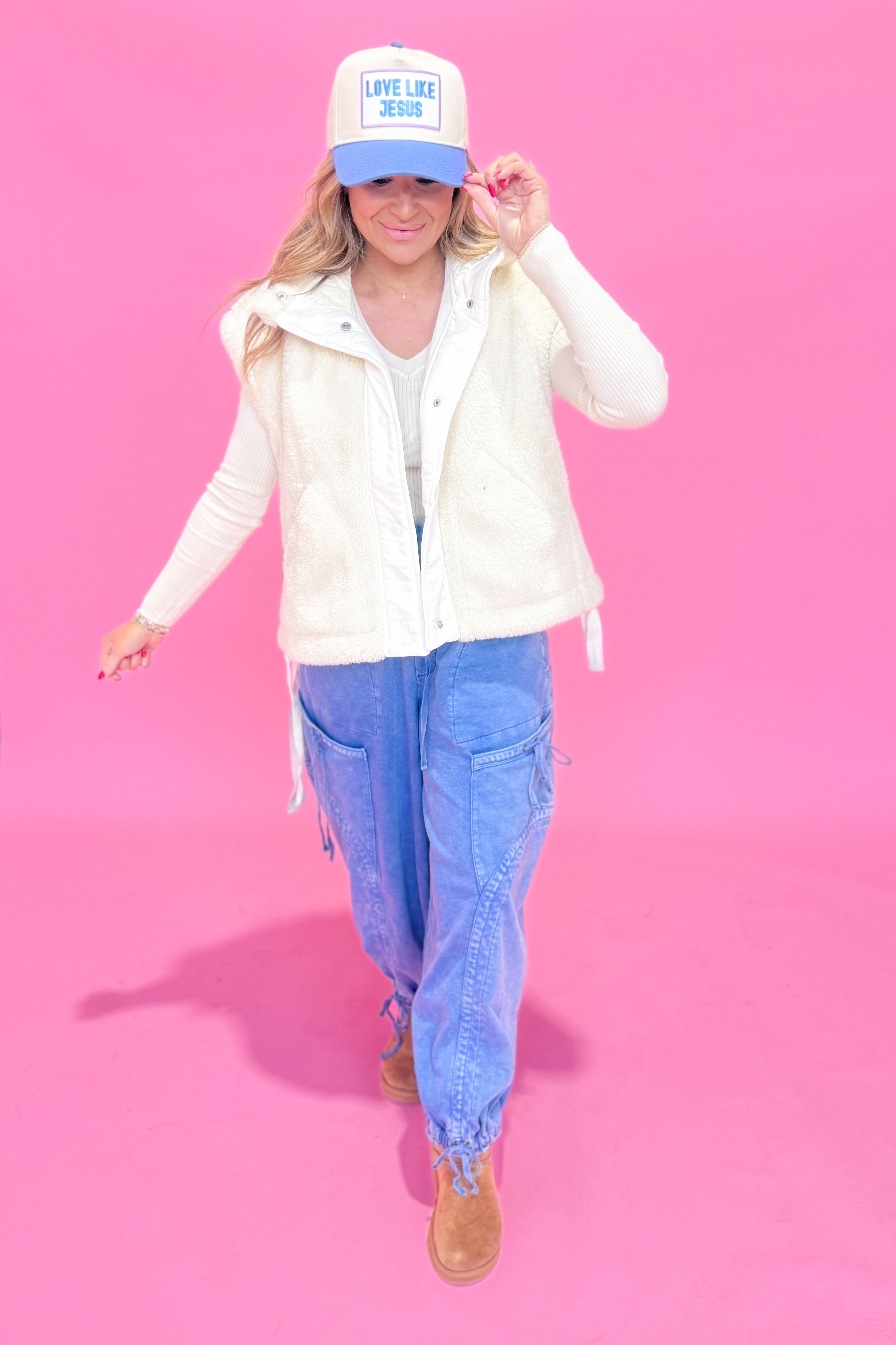 Zoey French Terry Cloth Jogger Pant - Be You Boutique