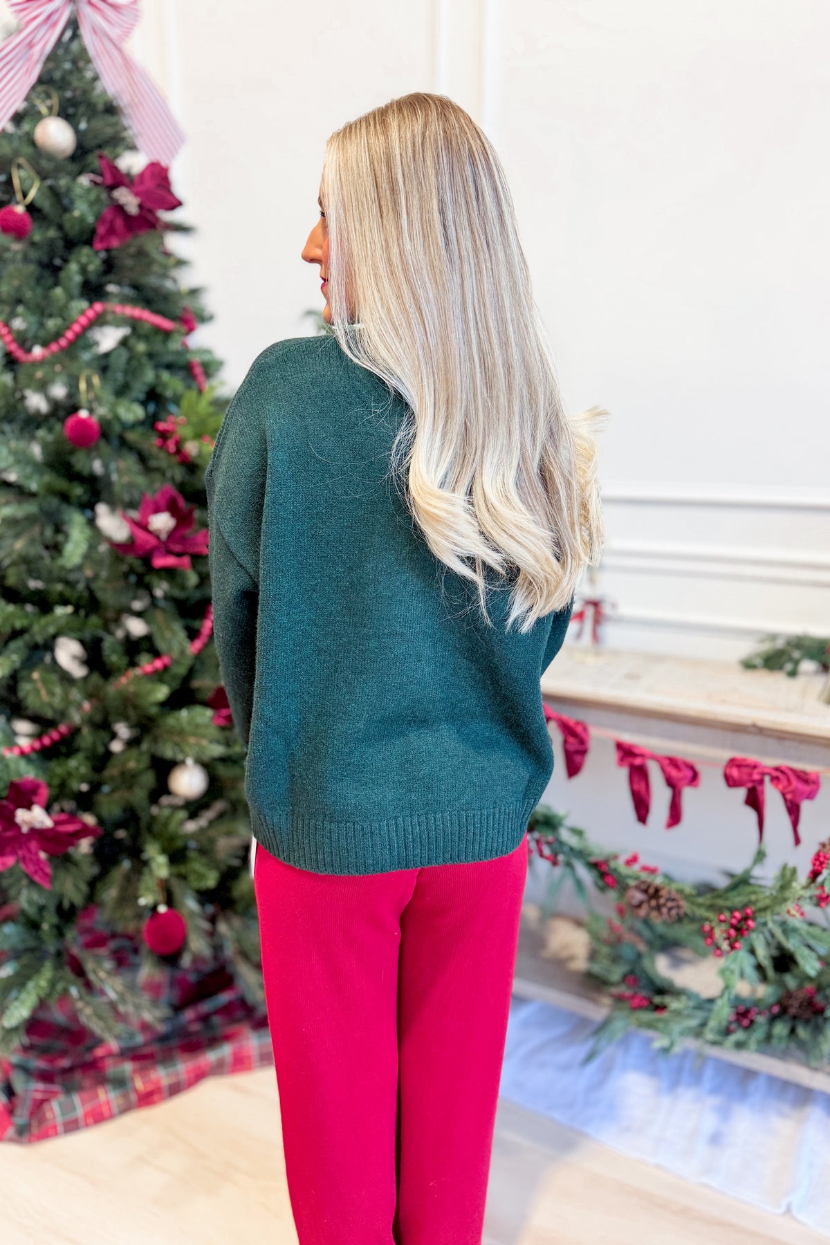 TWENTIFOURTH Presley Cozy Holiday Home Sweater from the 132 Fall Sweaters collection, featuring festive knit design and comfortable fit.