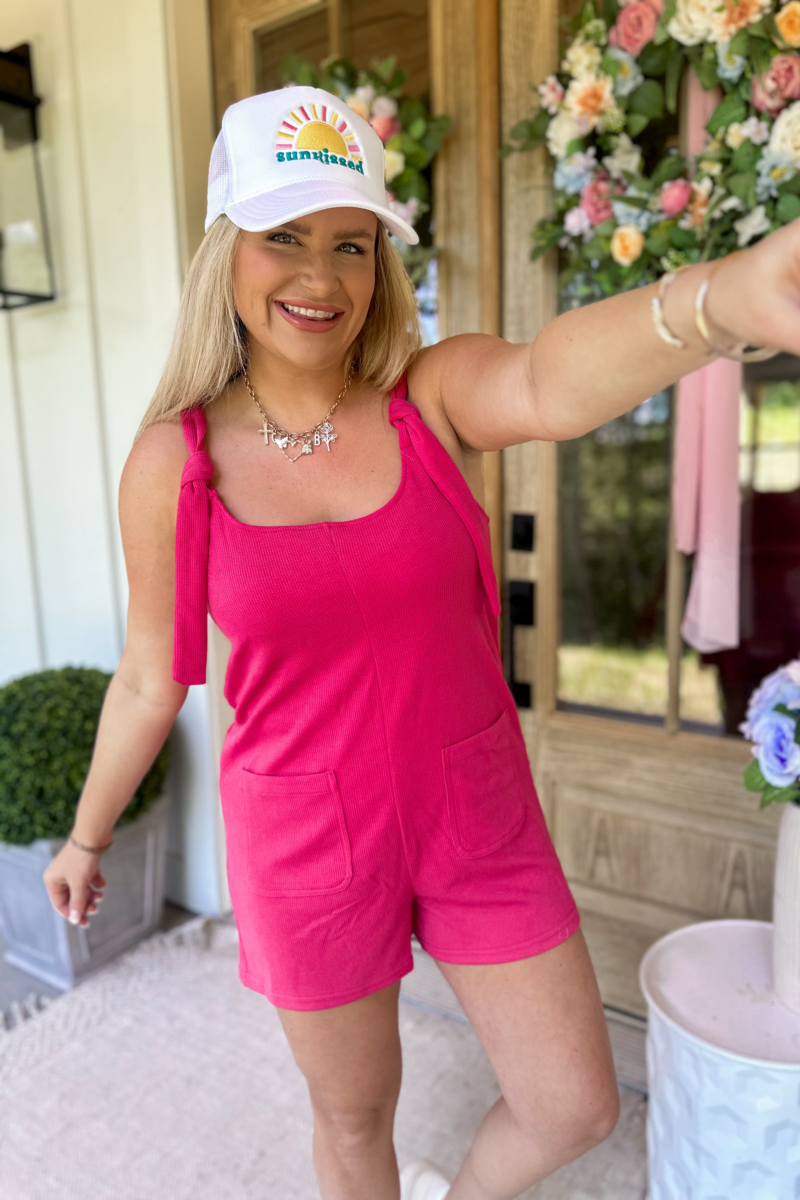 Ollie Casual Knit Romper - Be You Boutique