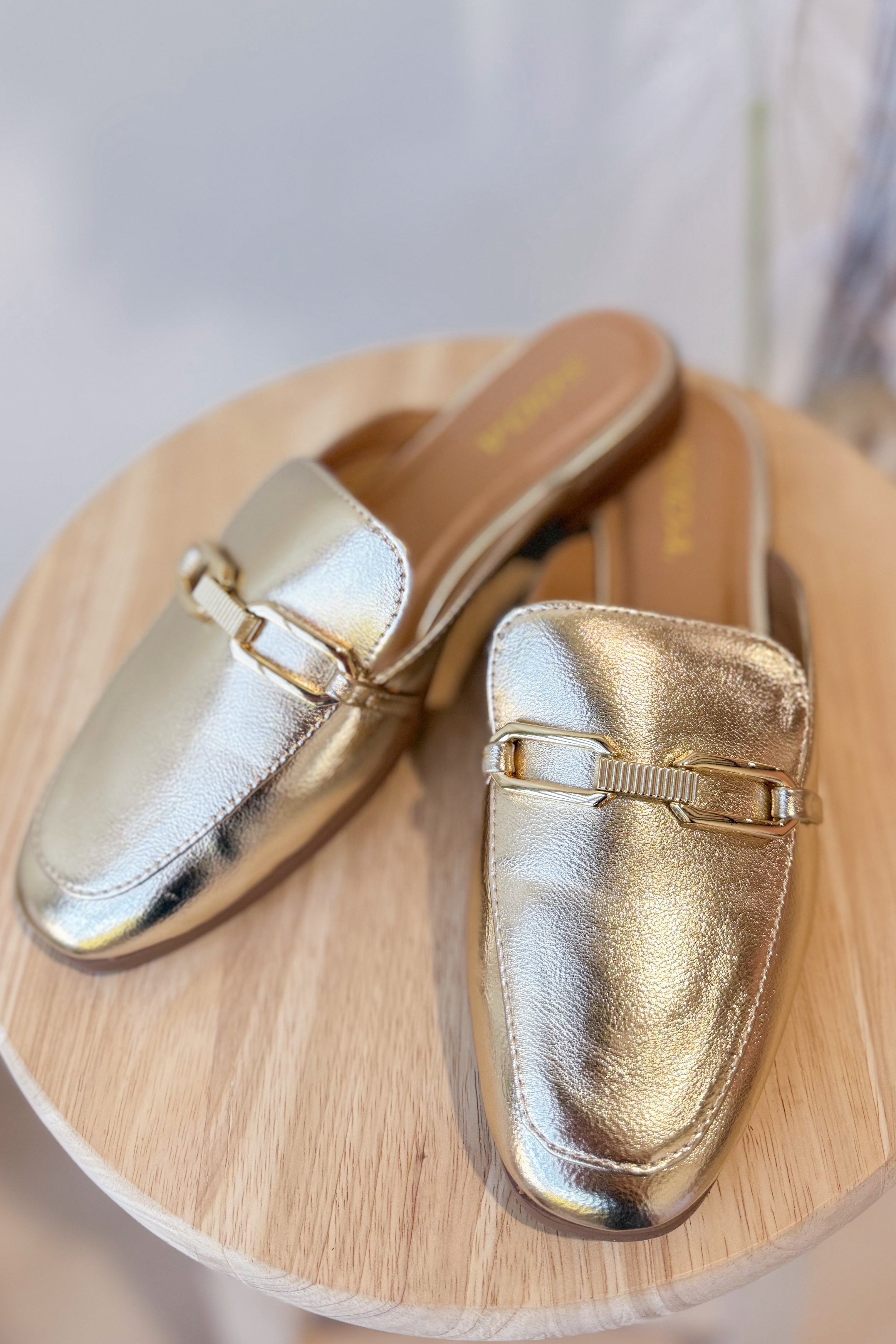 Soda Eleanor Solid Slip On Mule - Be You Boutique