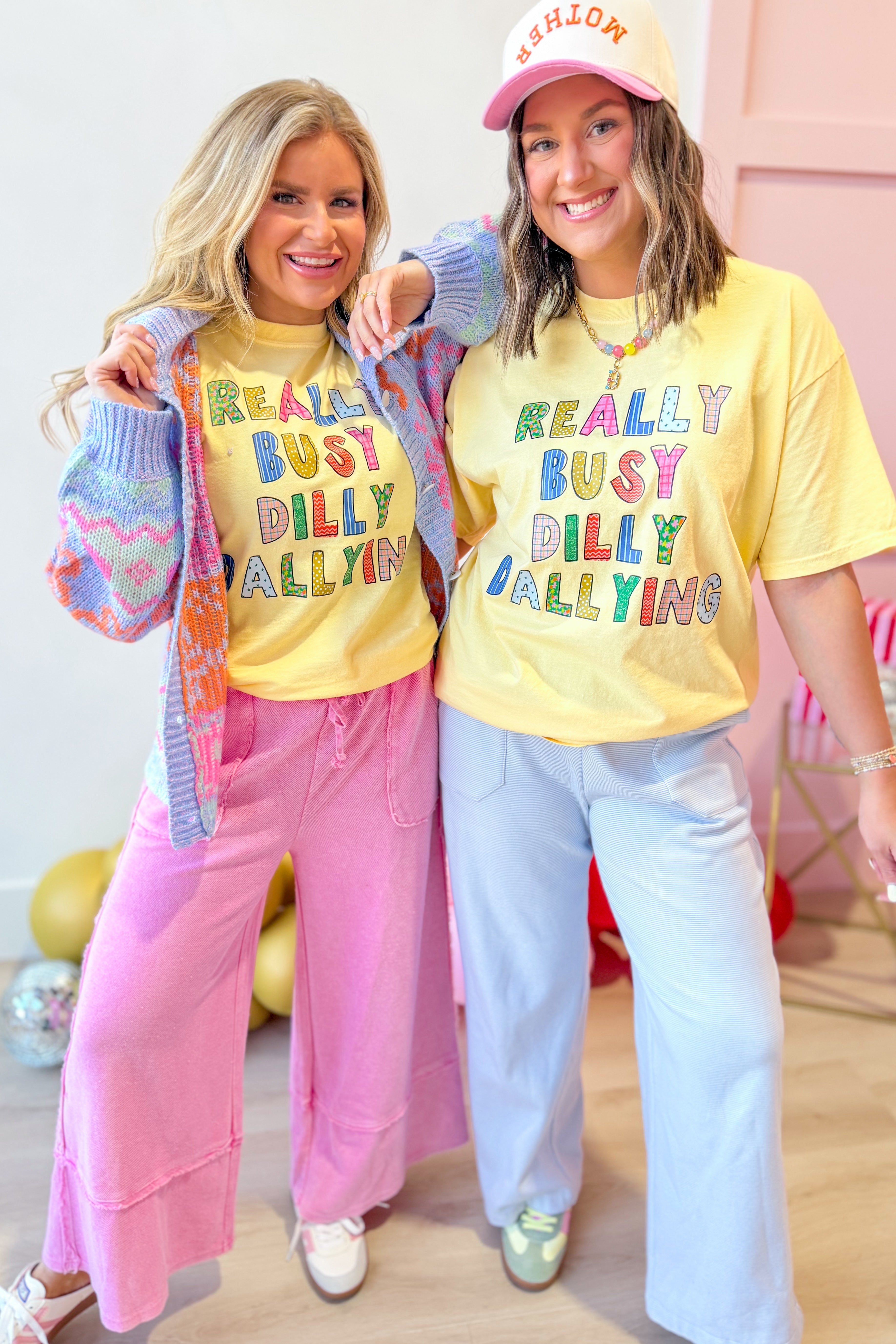 Dilly Dallying Graphic T-Shirt - Be You Boutique