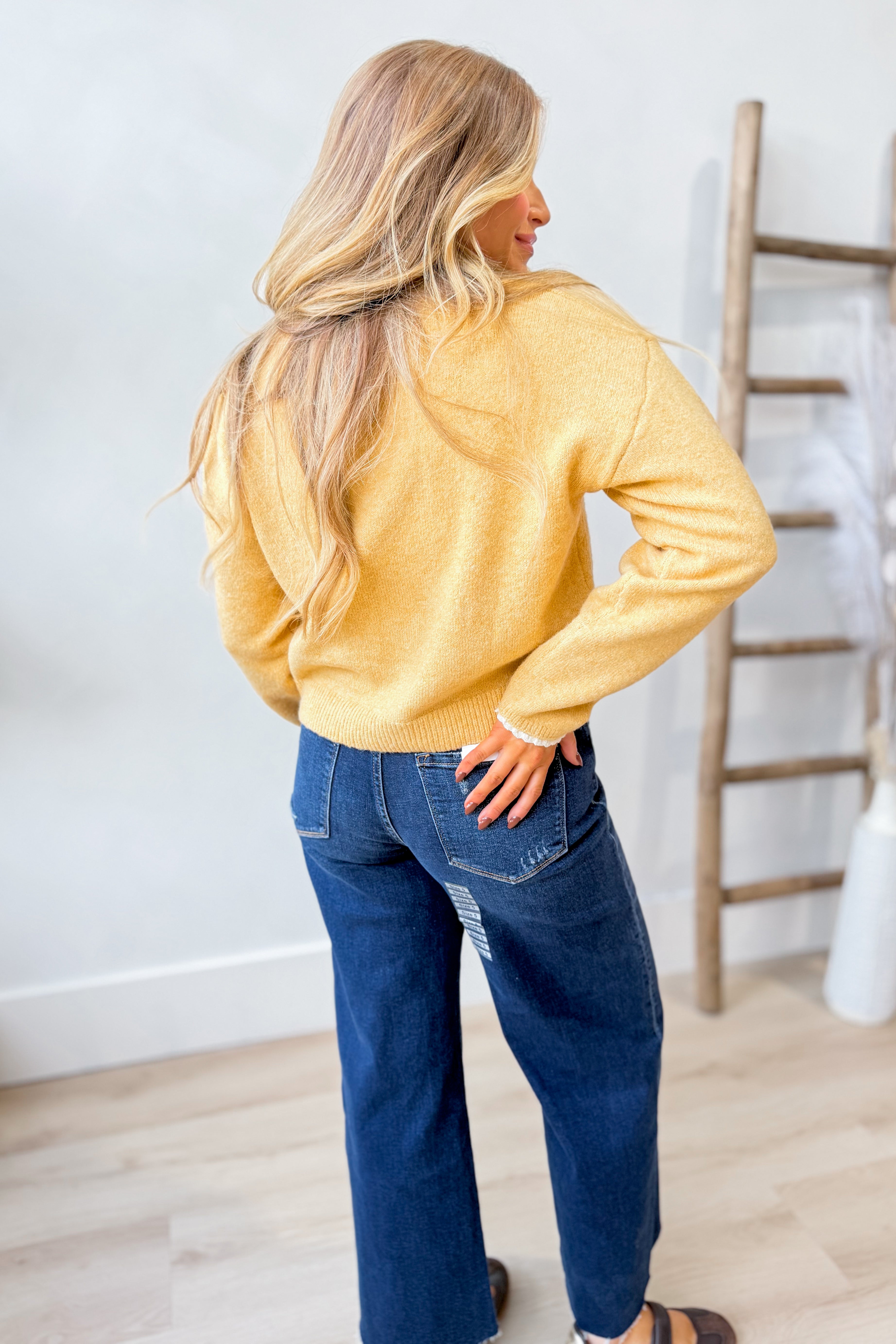 TWENTIFOURTH Karen Peter Pan collared sweater, 132 fall sweaters, featuring a classic collar and cozy knit fabric.