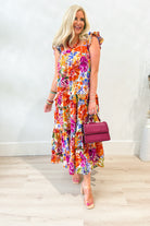 Lola Fall Fiesta Maxi Dress - Be You Boutique