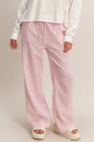 Mia Gingham Straight Leg Pant - Be You Boutique