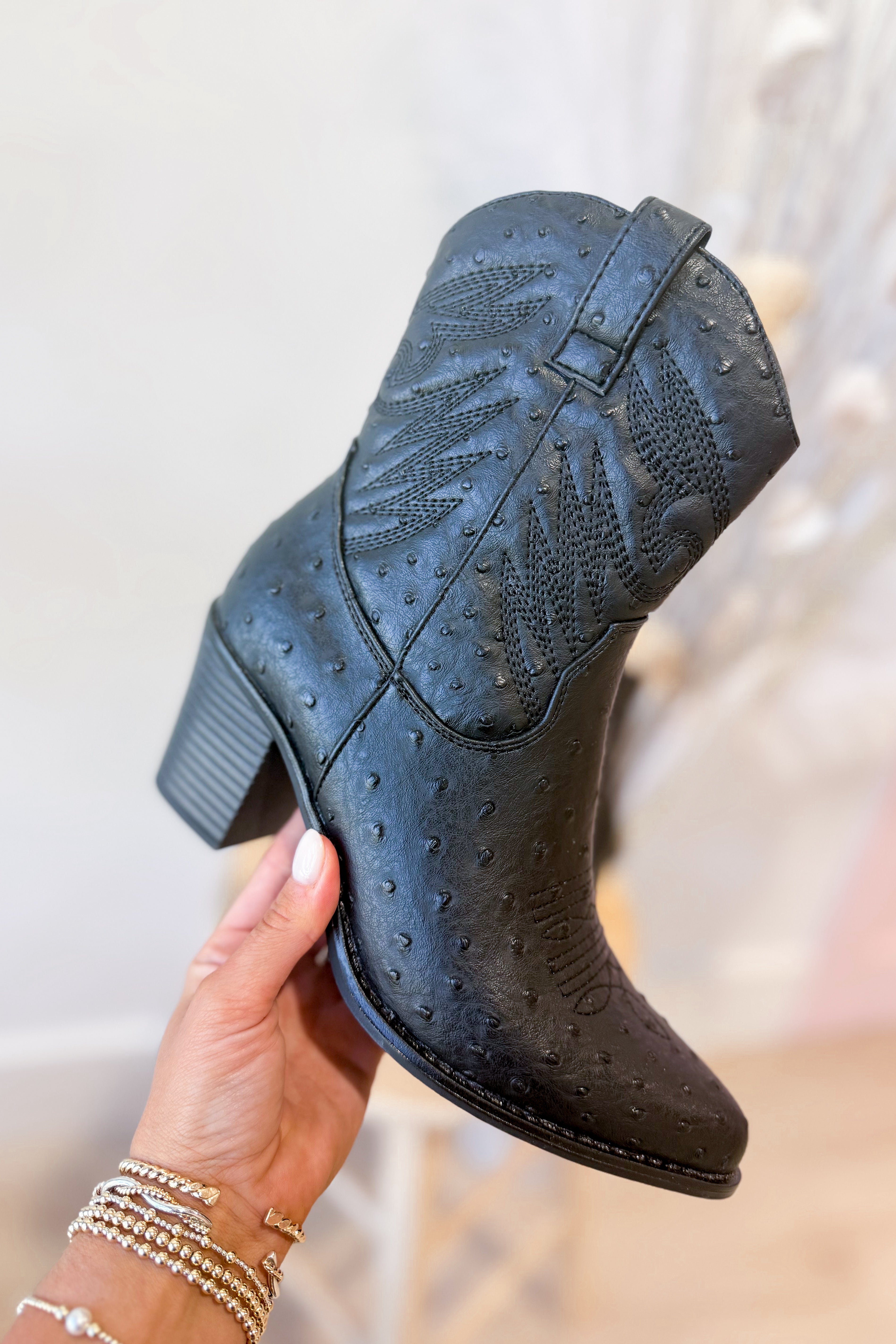 Kacee Pointed Toe Ankle Bootie - Be You Boutique