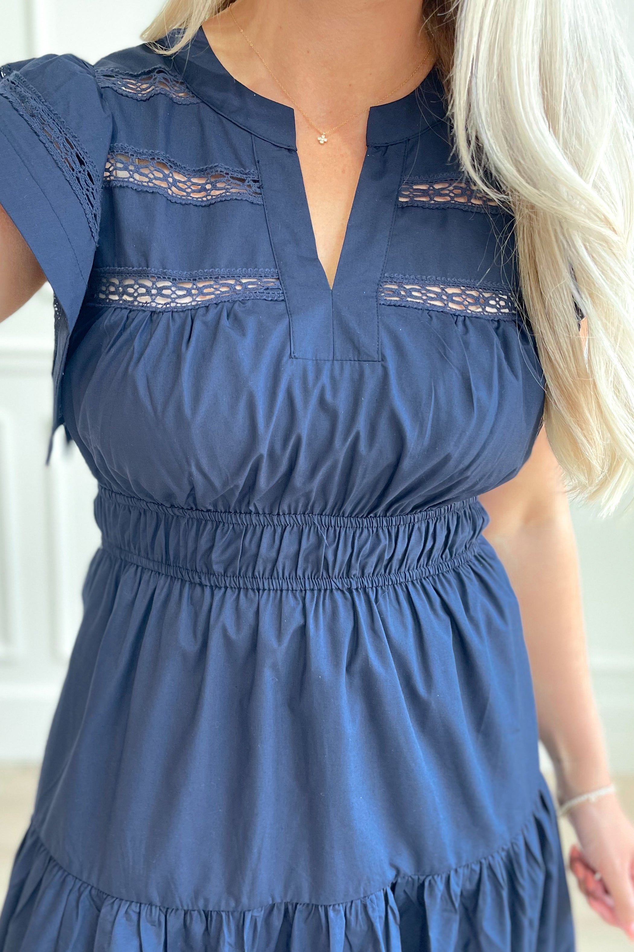 Nala Flutter Sleeve Midi Dress - Be You Boutique