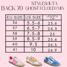 BACK70 Ghost Sneakers in Pink and Turquoise - Be You Boutique