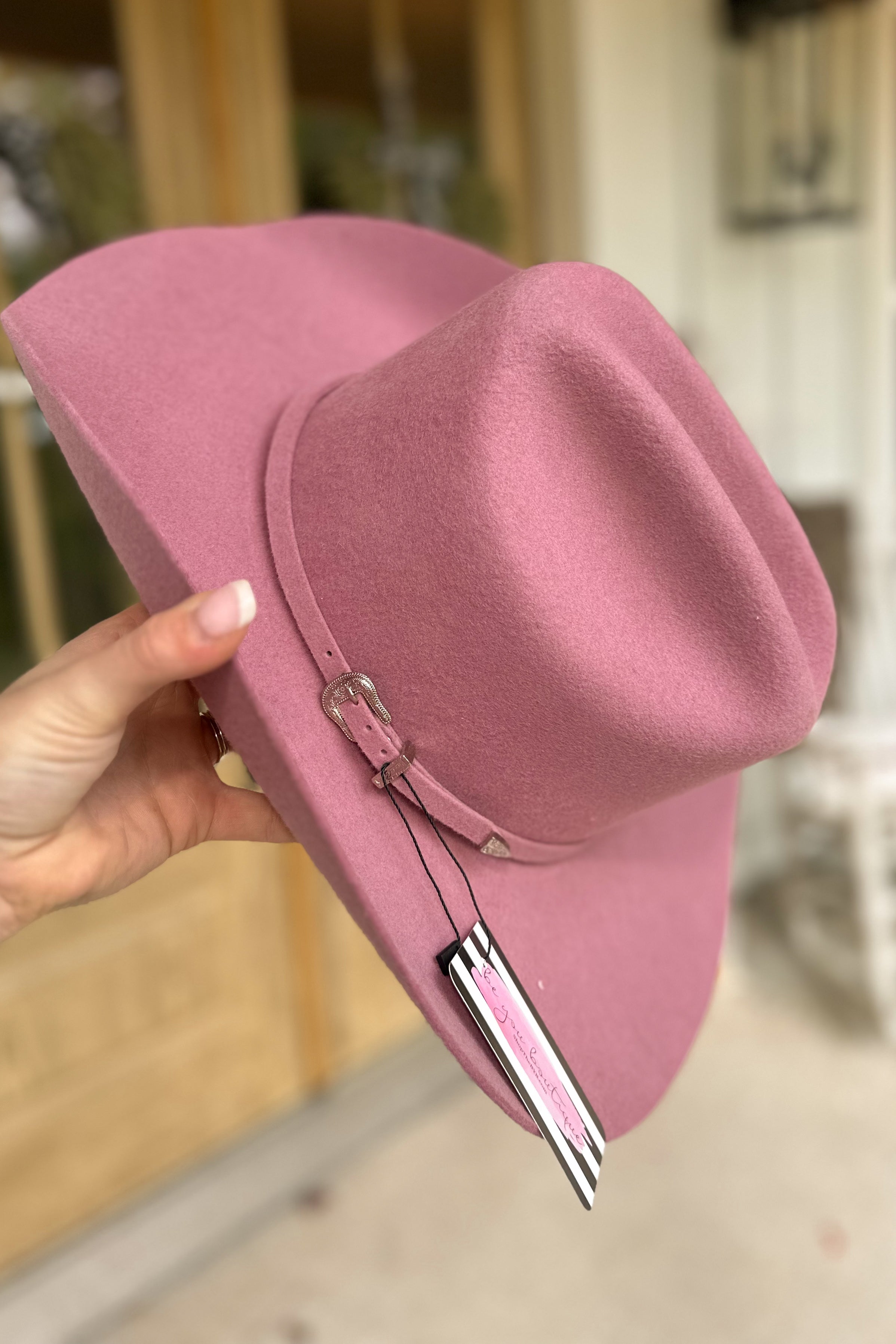 Wren Merino Wool Western Hat - Be You Boutique