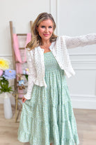 Kyle Floral Smocked Tiered Dress - Be You Boutique