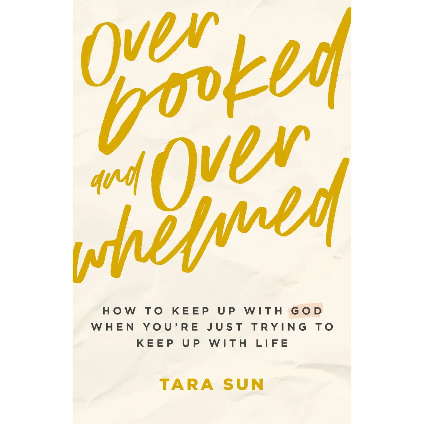 Overbooked and overwhelmed 307 Home Accessories book by HARPERCOLLINSPUBLISHER, featuring a colorful cover with busy design elements.