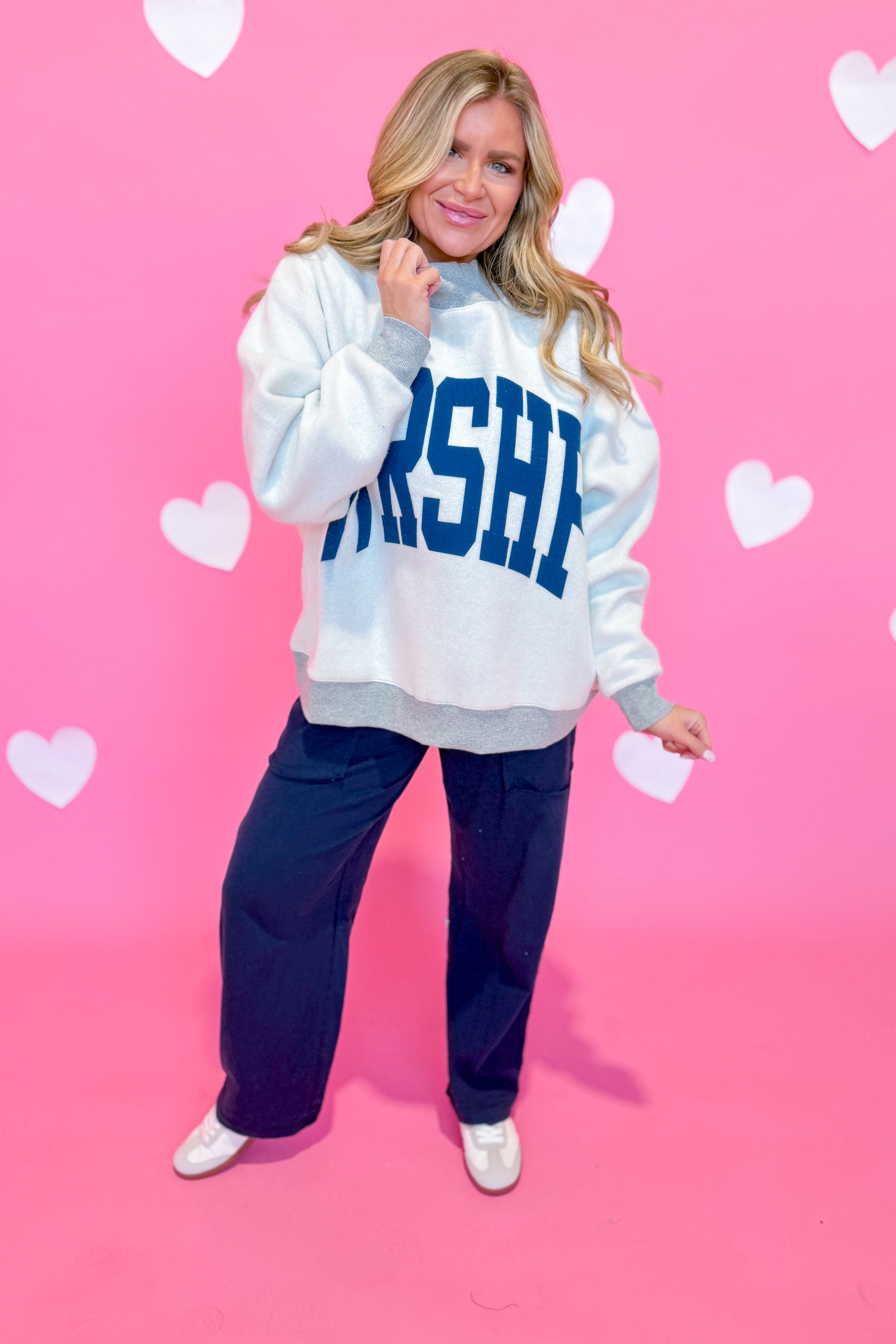 WRSHP Reversible Mock Neck Sweatshirt - Be You Boutique