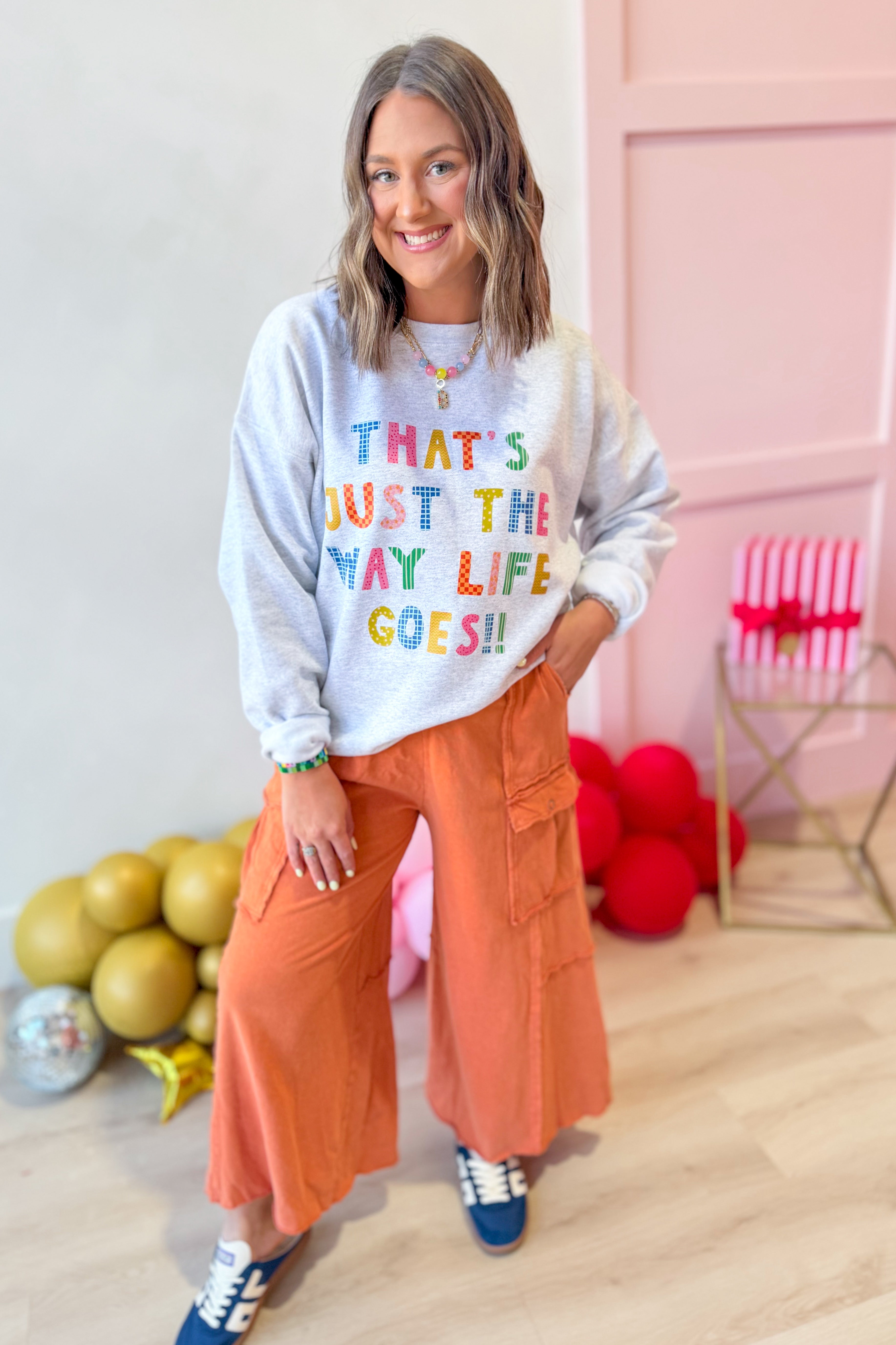 The Way Life Goes Sweatshirt - Be You Boutique