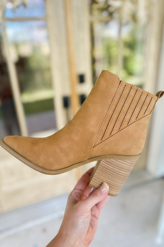 Duvets Pointed Toe Ankle Boot Booties - Be You Boutique