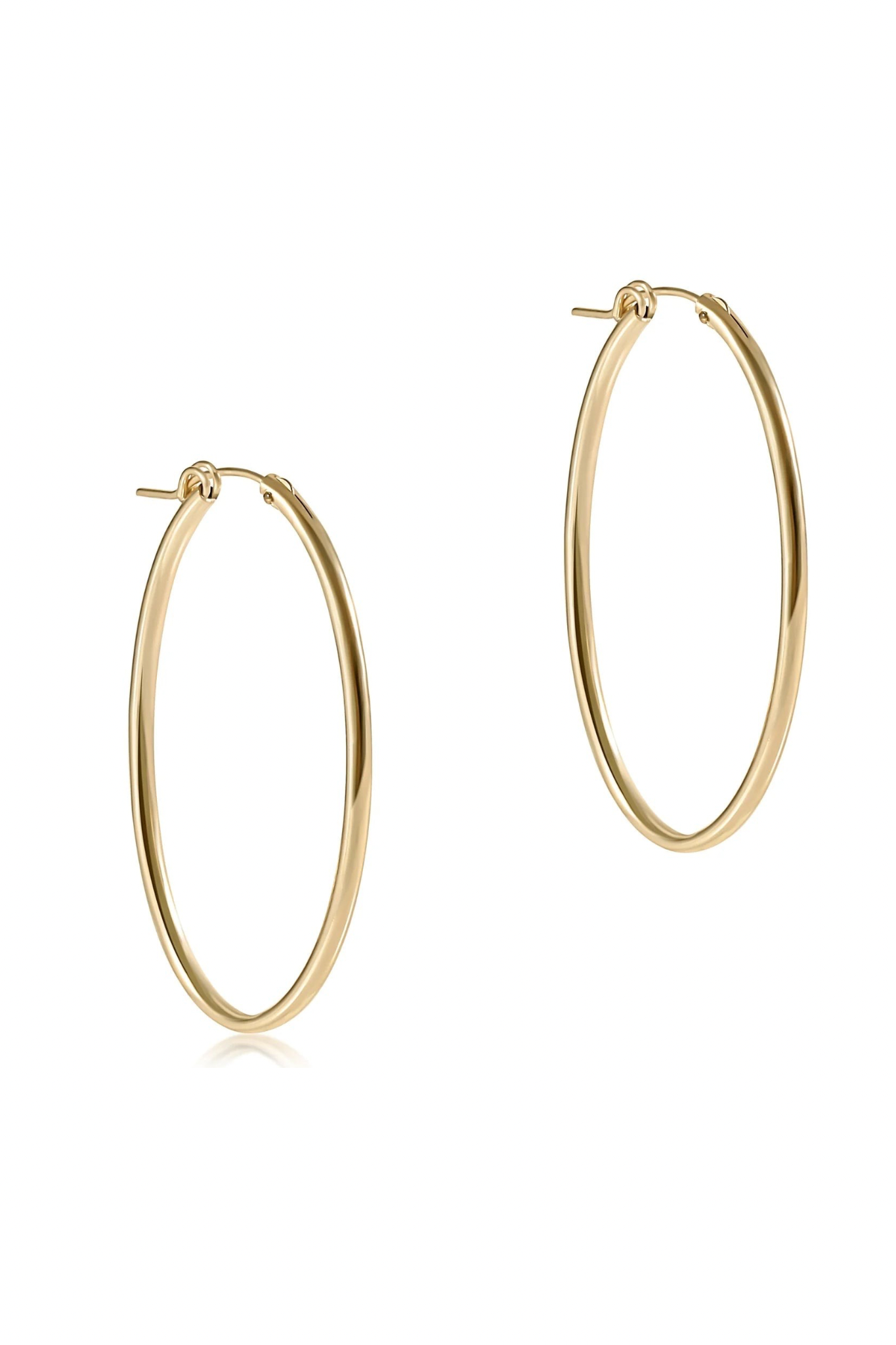 Enewton 2" Oval Smooth Hoop - Be You Boutique