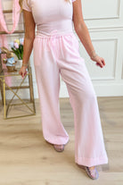 Carrie Gingham Wide Leg Pant - Be You Boutique