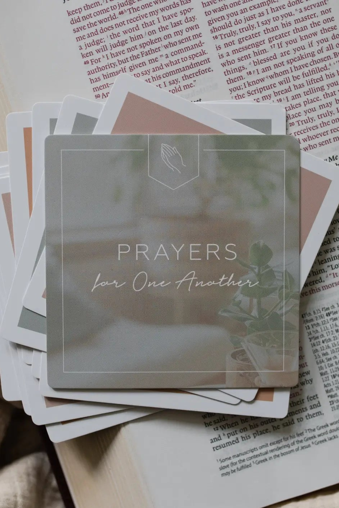Prayers For One Another Verse Cards - Be You Boutique