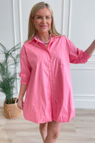 Amanda Bubble Skirt Oversized Dress - Be You Boutique