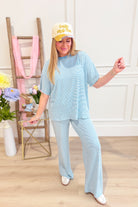 Logan Mini Striped Short Sleeve Top - Be You Boutique