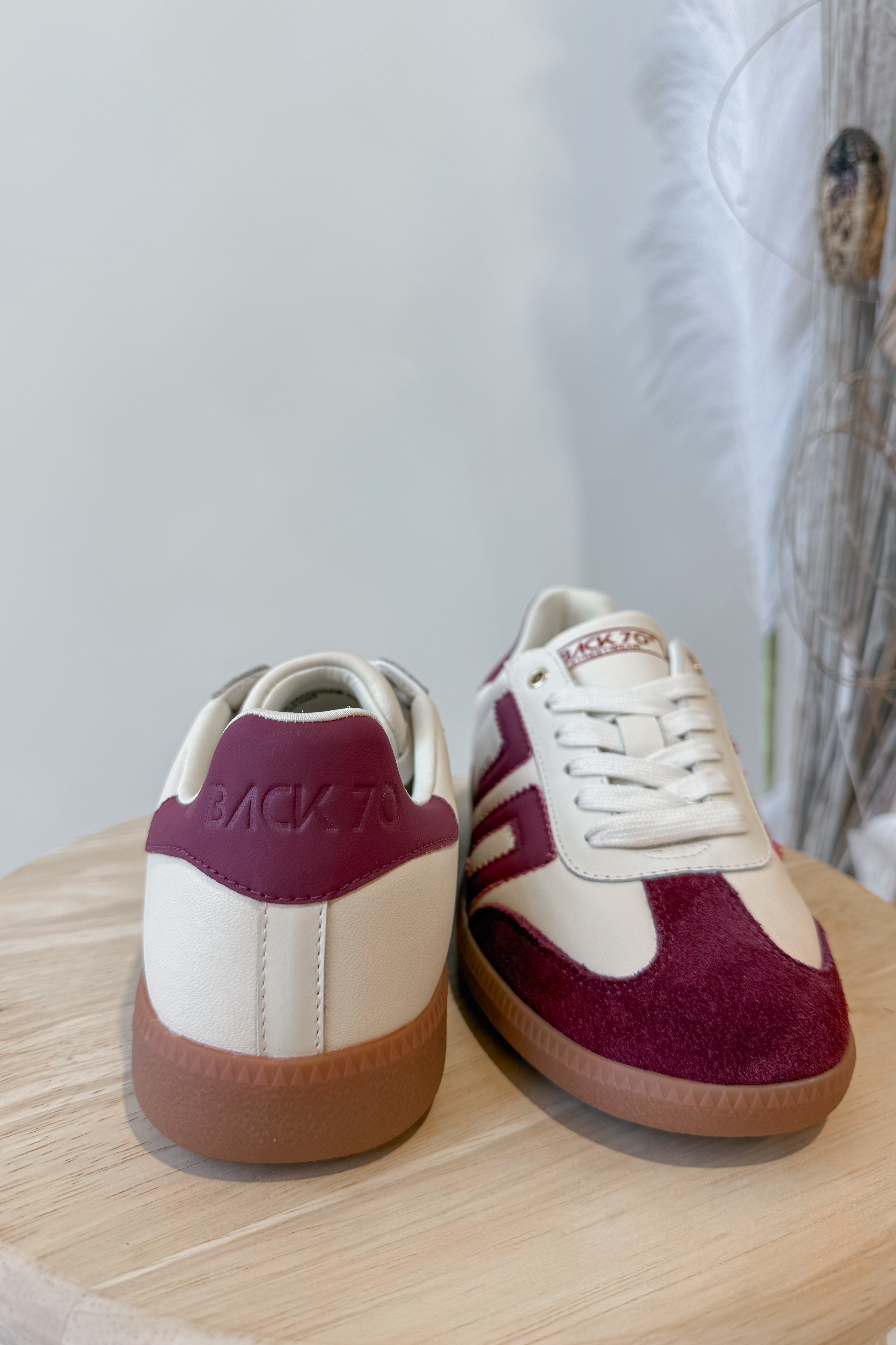 BACK70 Cloud Sneakers in Milk Wine - Be You Boutique
