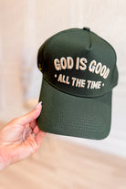 God is Good Embroidered Hat - Be You Boutique